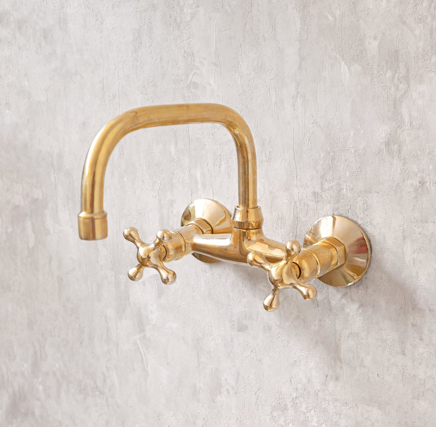 Wall Mounted Solid Brass Faucet