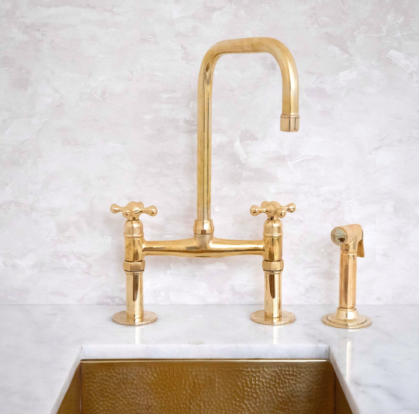 Solid Brass Seven Bridge Faucet