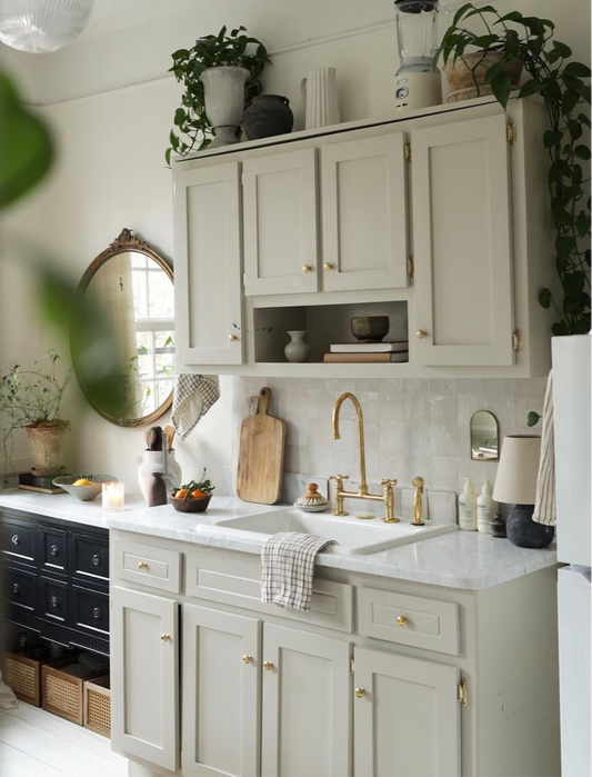 Unlacquered Solid Brass Bridge Kitchen Faucet