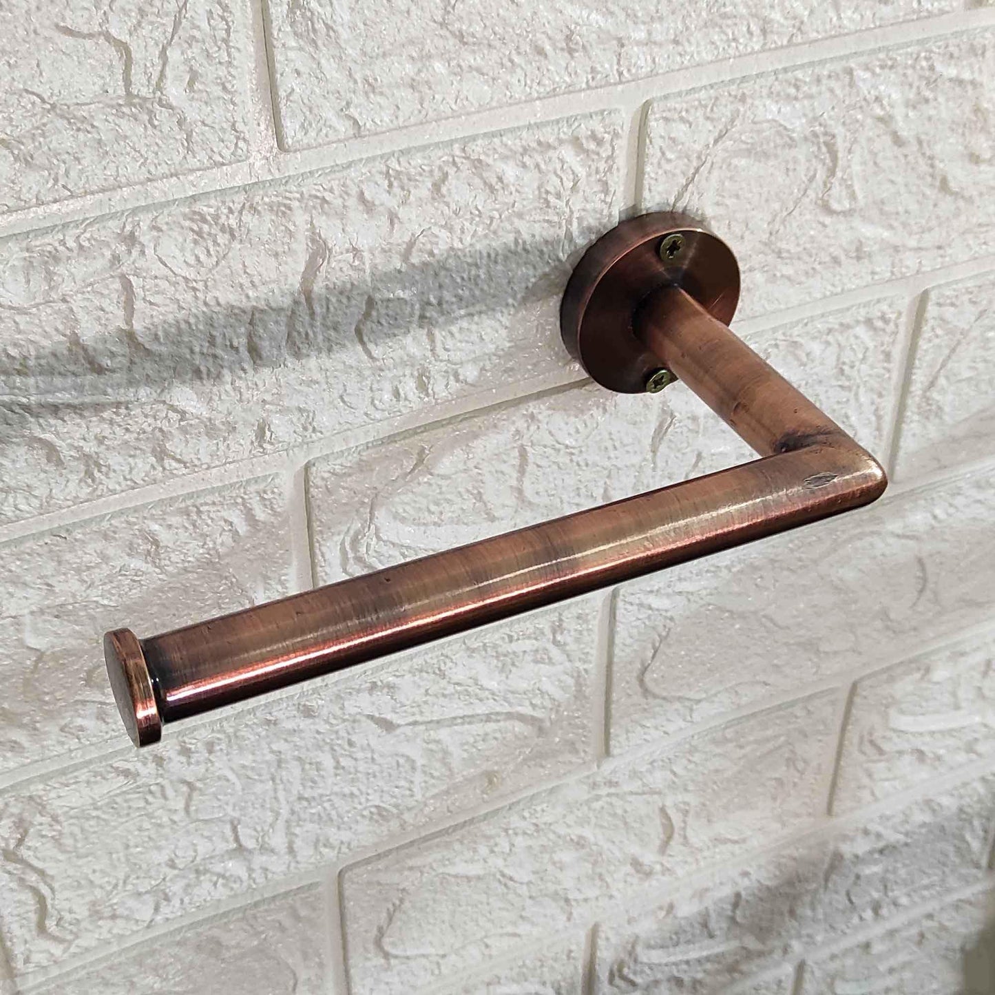 Bathroom Toilet Paper Holder Brushed Copper