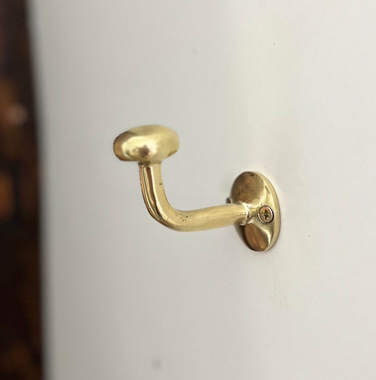 Handracfted Brass Hooks