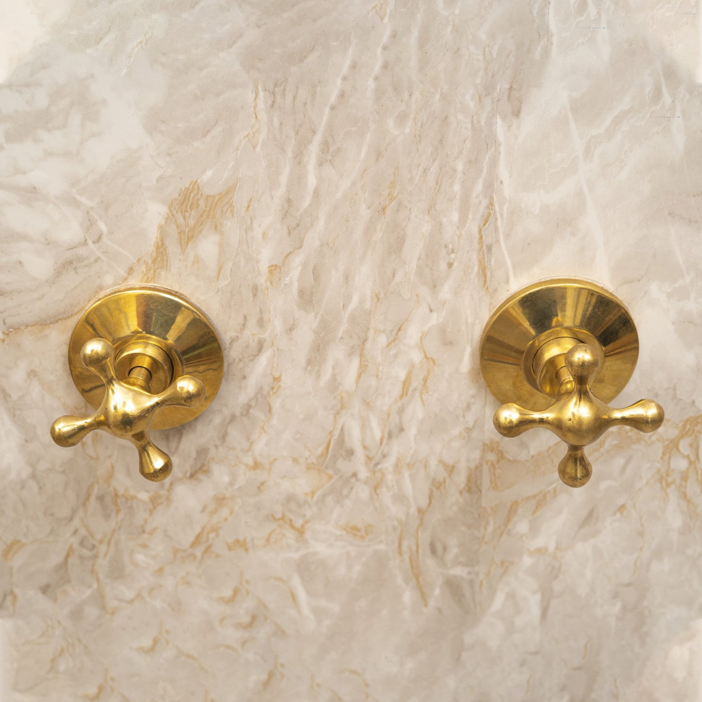 Solid Brass Bathroom Shower System With Rough In Valve