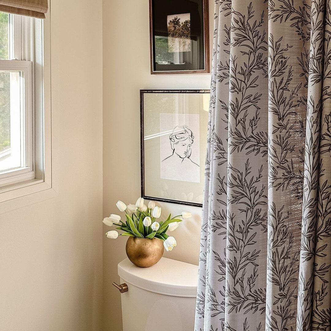 Unlacquered Brass Ball Vase