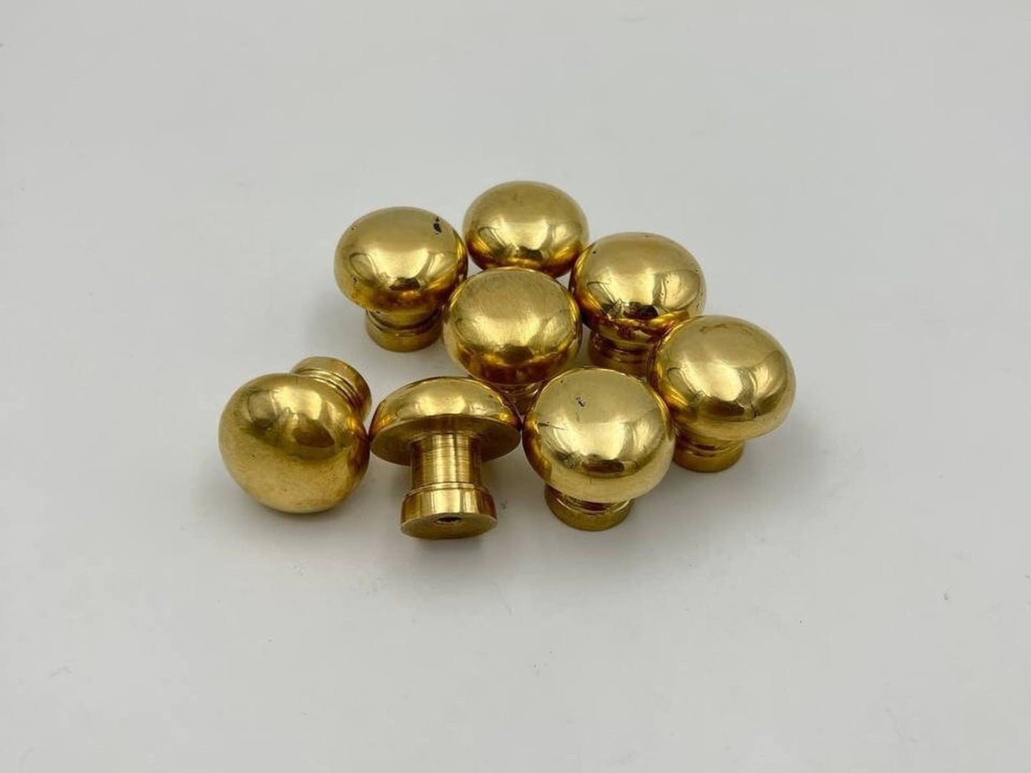 Unlacquered Brass Knobs