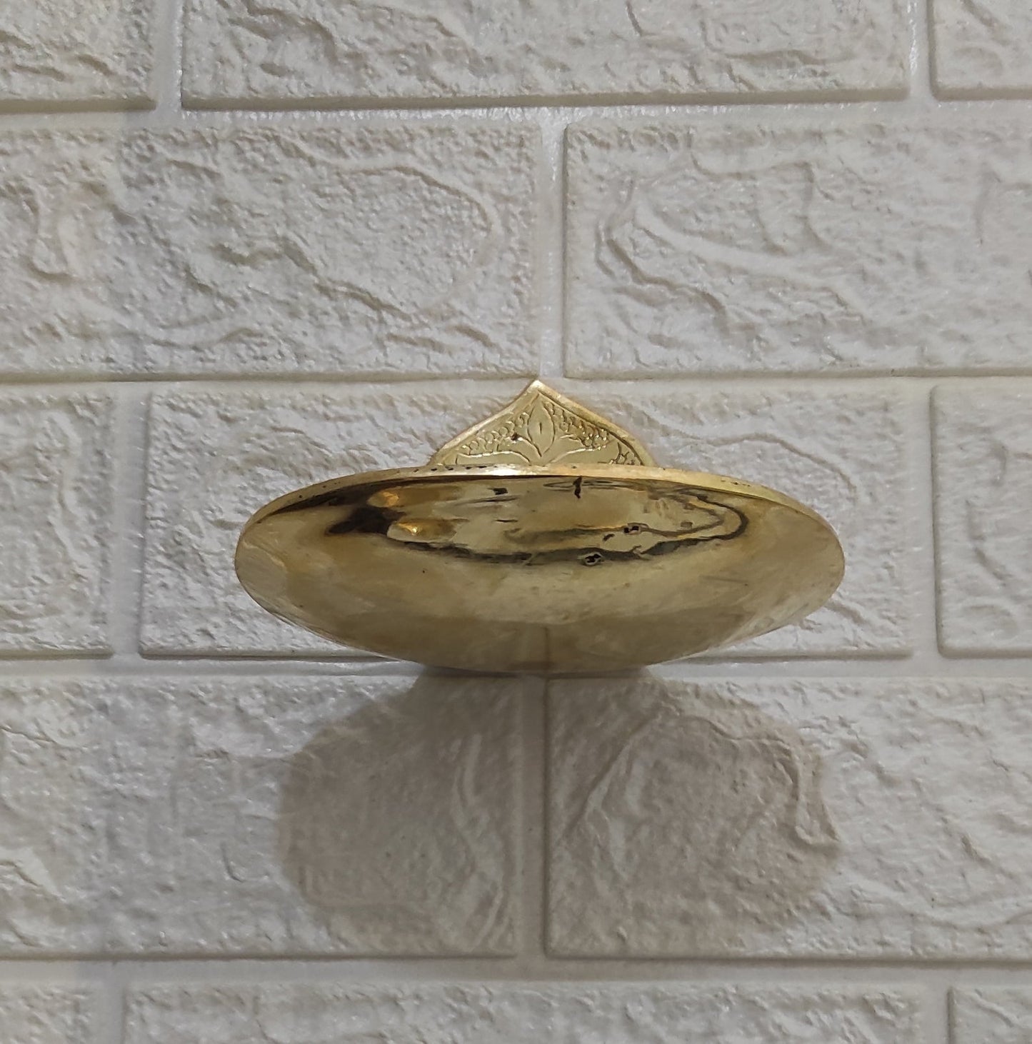 Unlacquered Brass Soap Holder