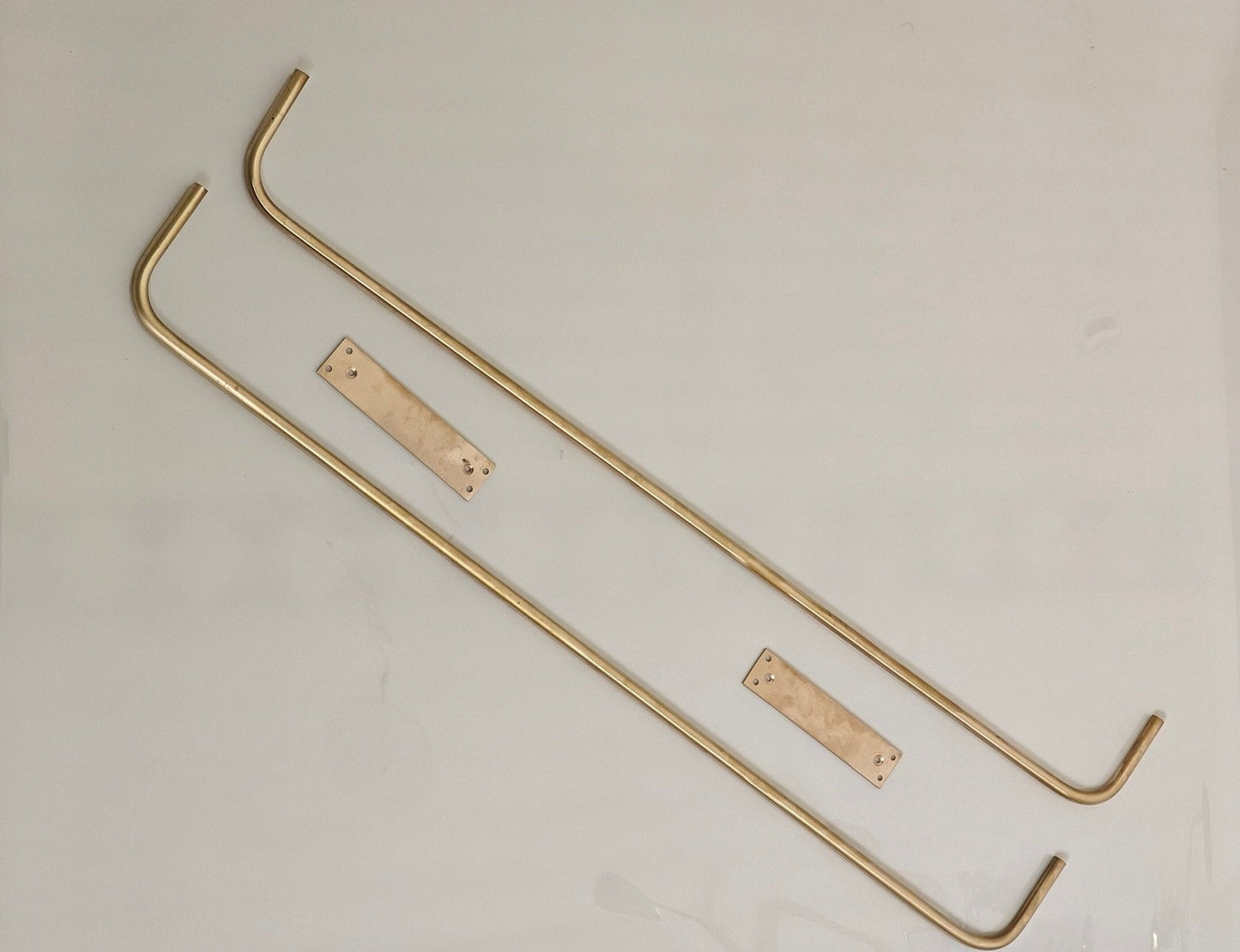 Unlacquered Brass Towel Rack