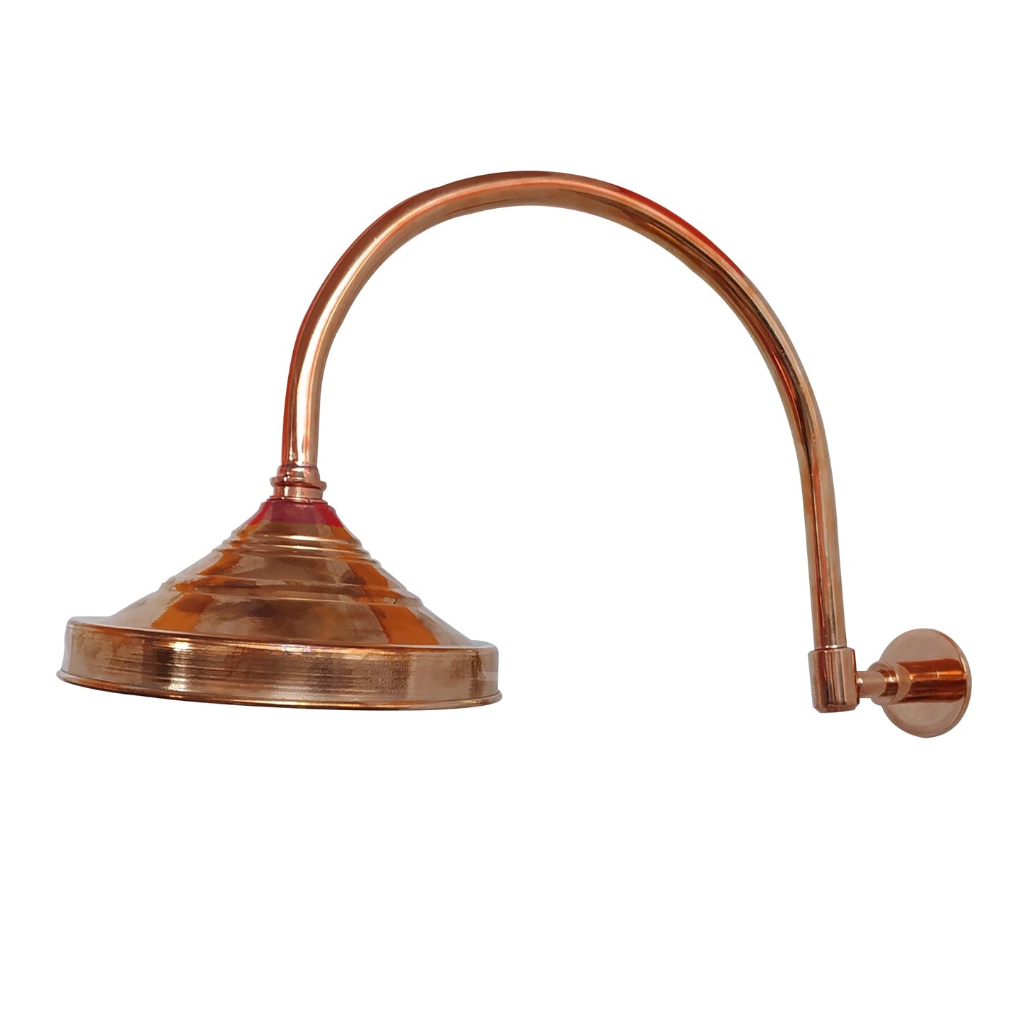 Round Shower Head In Pure Copper, Outdoor and Indoor showerhead