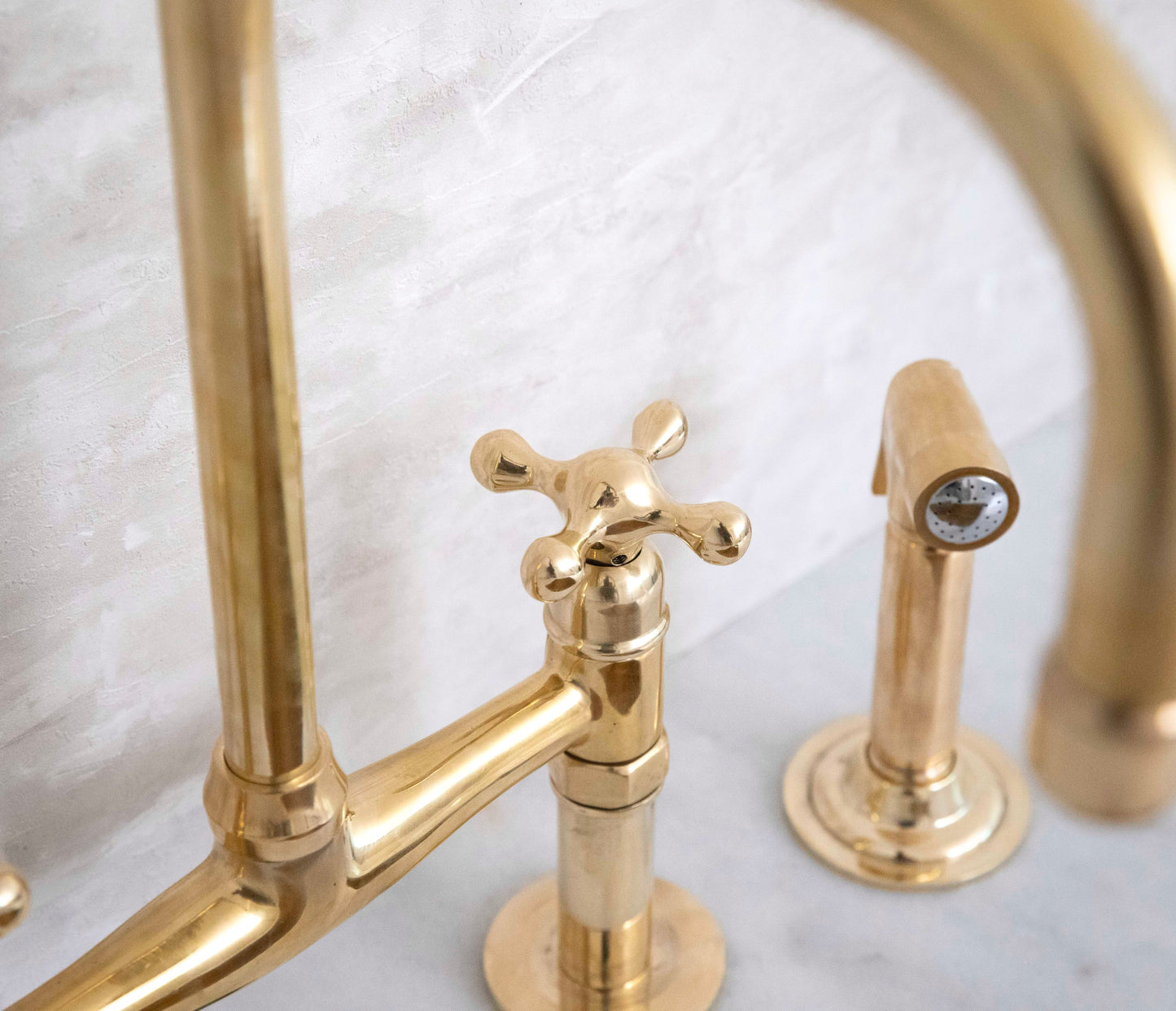 Solid Brass Seven Bridge Faucet