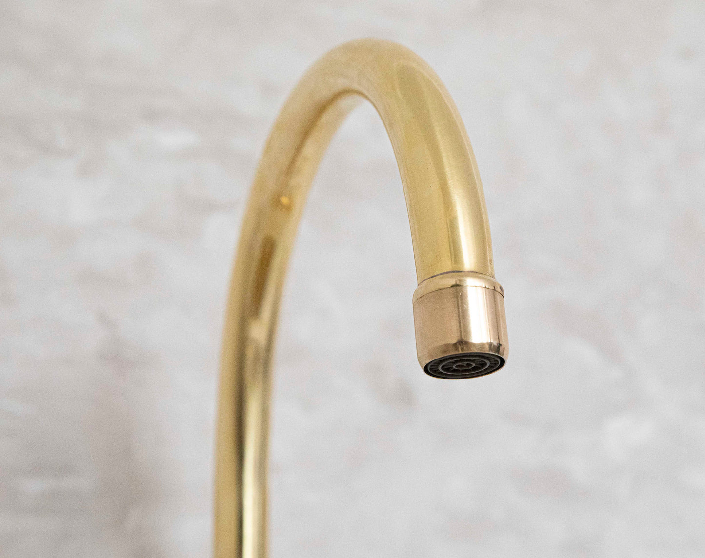 Ember Unlacquered Brass 3 Holes Bridge Faucet