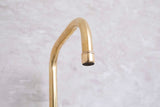 Ember Unlacquered Brass Bridge Faucet