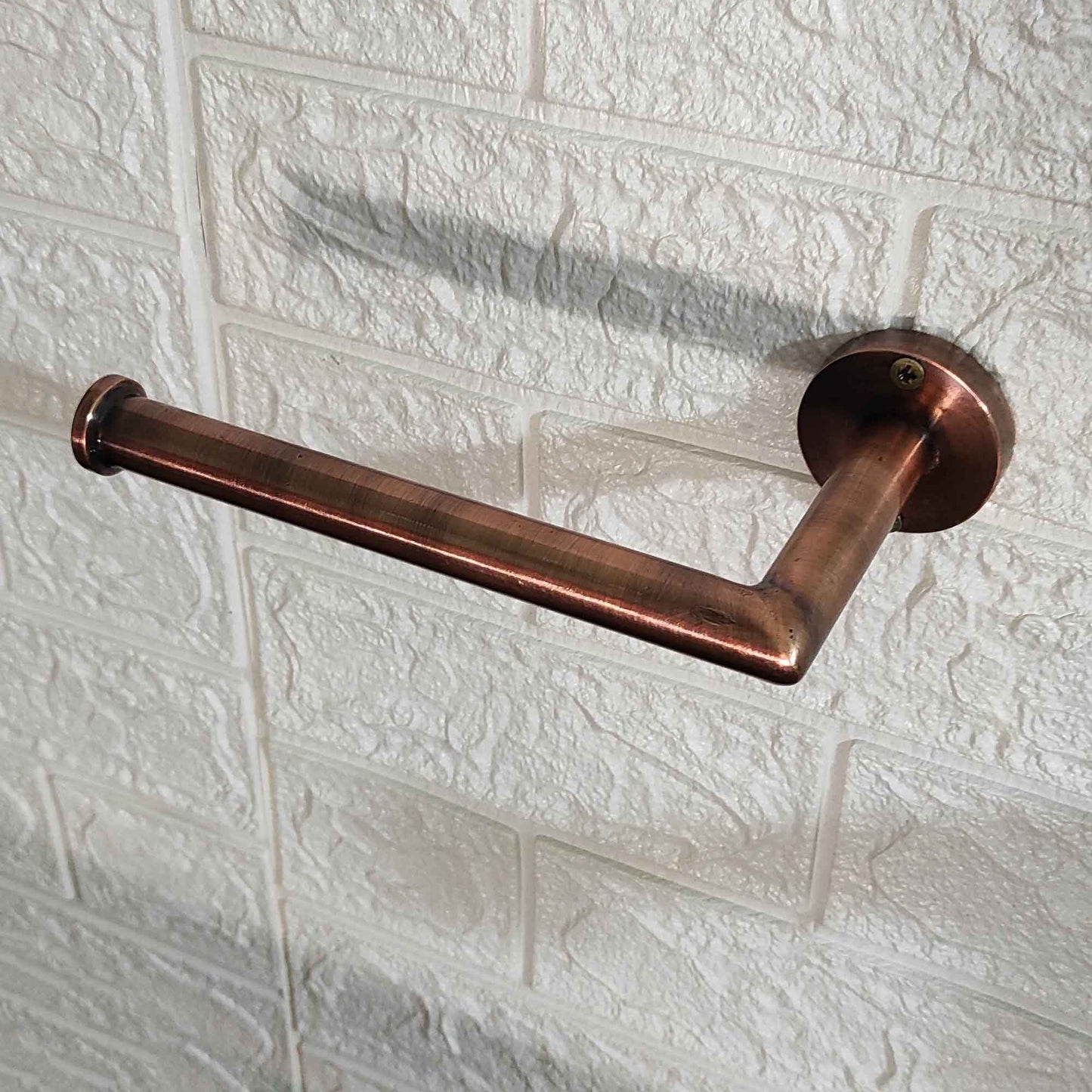 Bathroom Toilet Paper Holder Brushed Copper