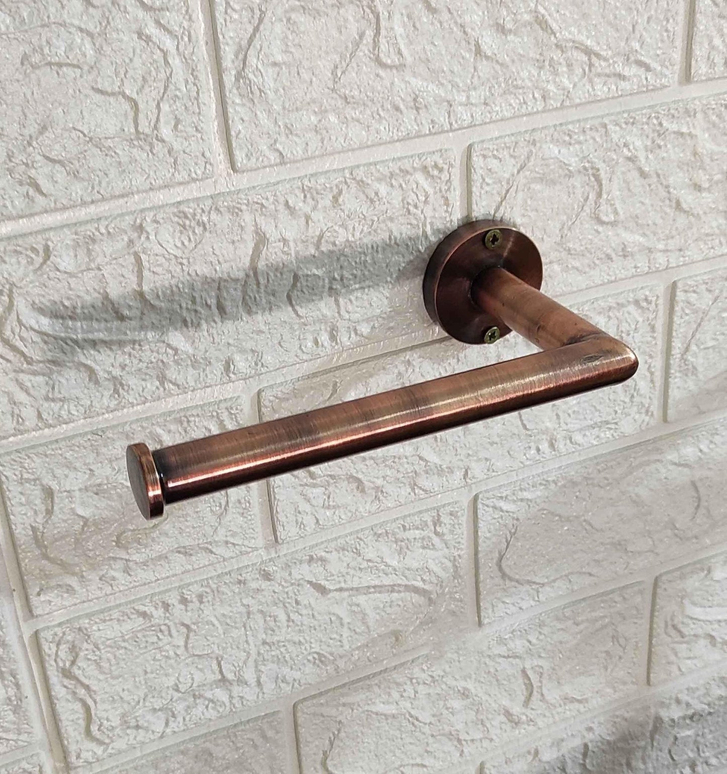 Bathroom Toilet Paper Holder Brushed Copper