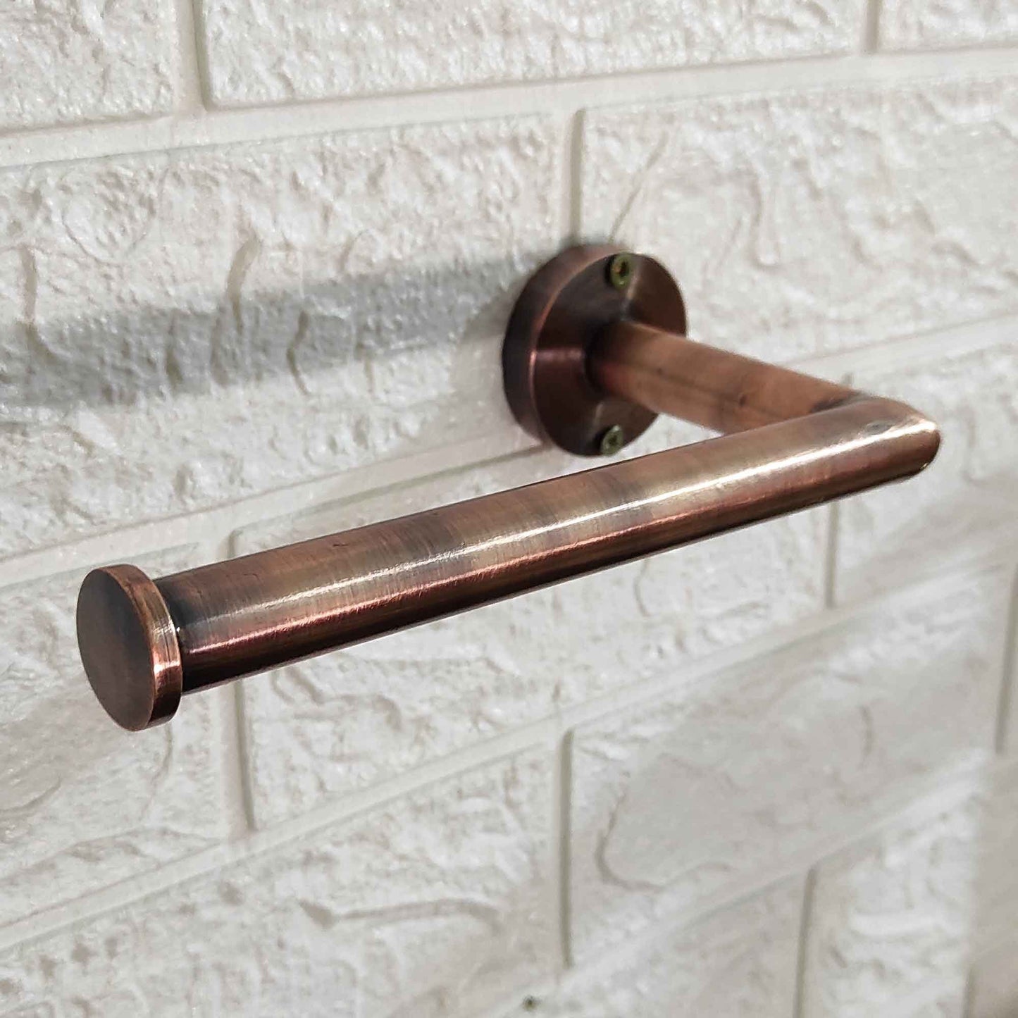 Bathroom Toilet Paper Holder Brushed Copper