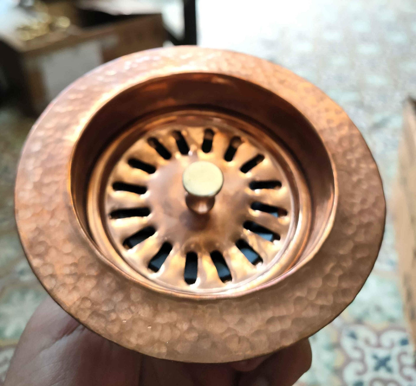 Copper Kitchen Sink Drainer