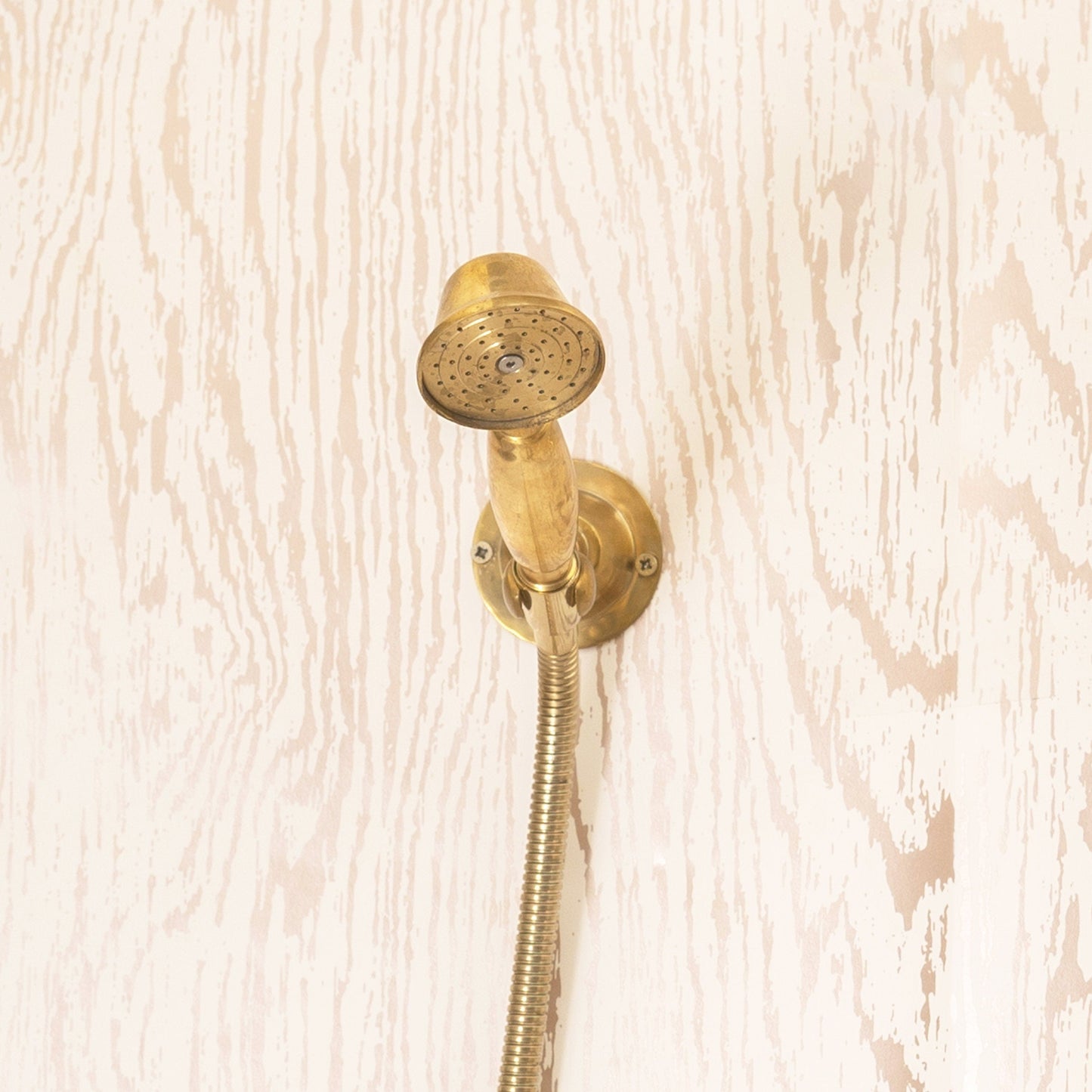 Unlacquered Brass Shower System, Brass Rain Shower Head, Bathroom Shower Set