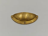 Unlacquered Brass Cup Pulls