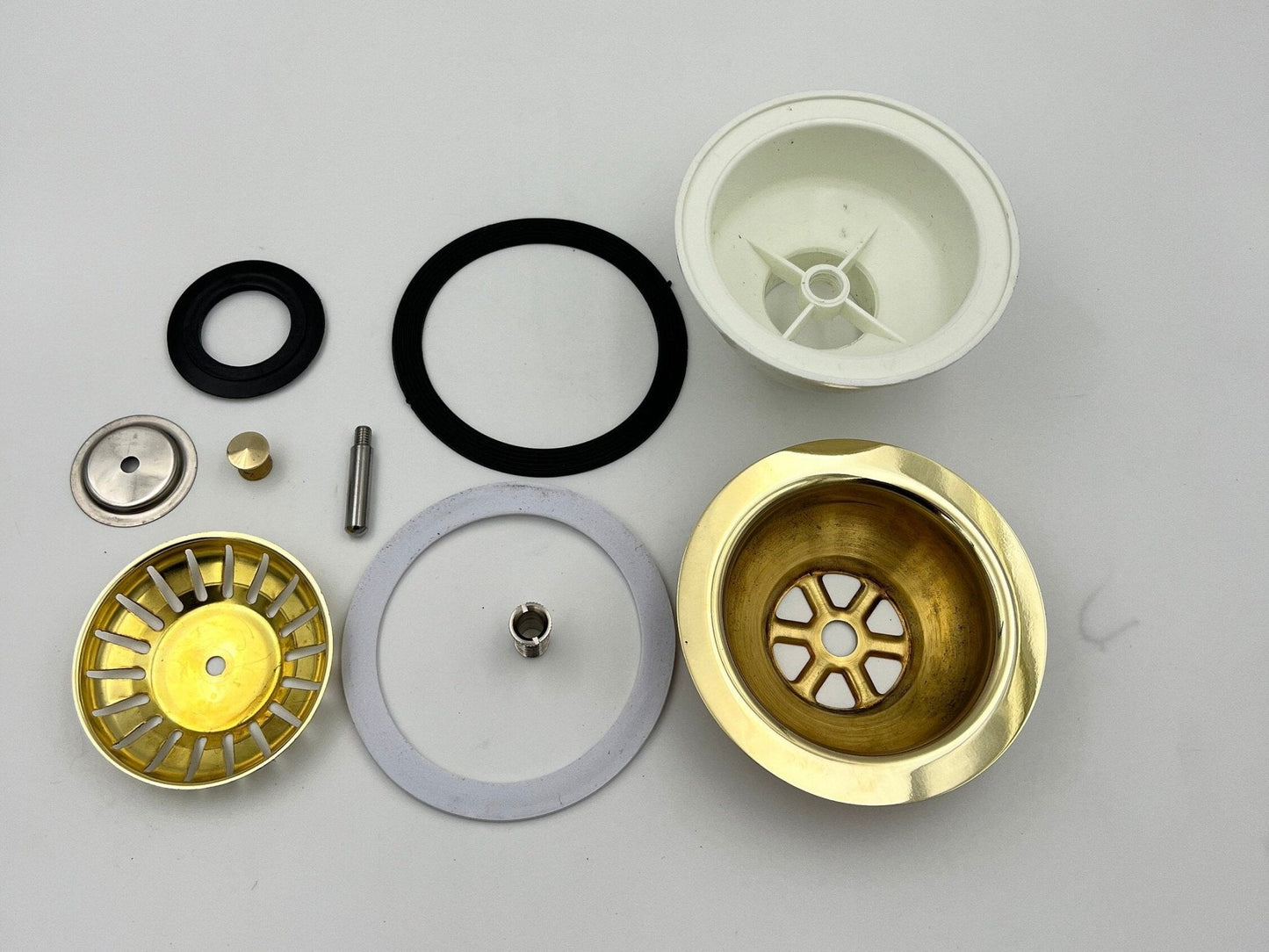 Unlacquered Brass Drain Kitchen Sink