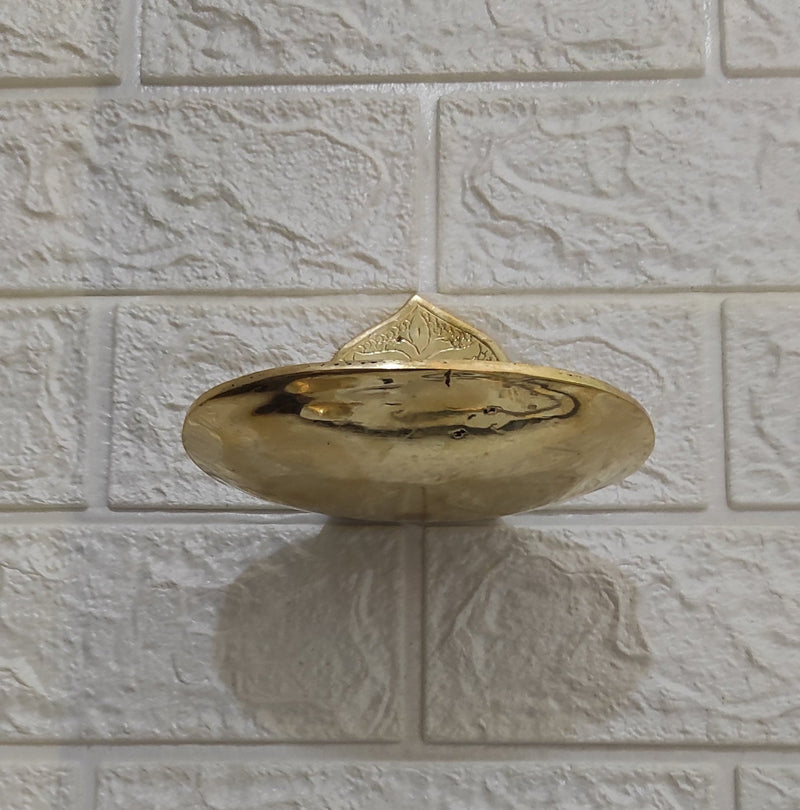 Unlacquered Brass Soap Holder