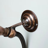 Copper Shower Mixer, 8" Round Copper Shower head and Hand Shower